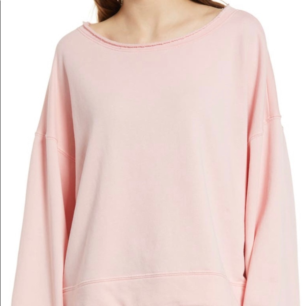 Treasure and Bond Raw Edge Sweatshirt
